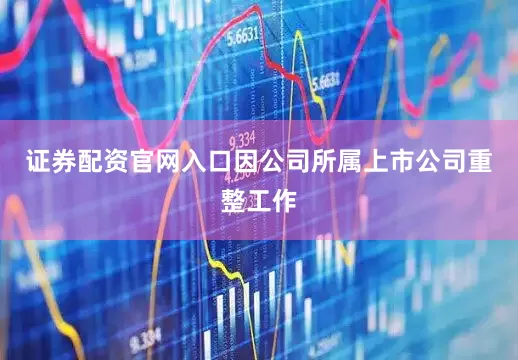 证券配资官网入口因公司所属上市公司重整工作