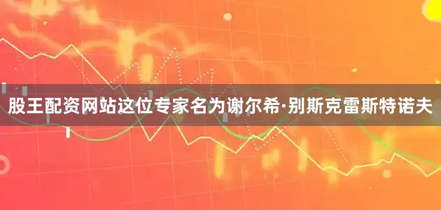 股王配资网站这位专家名为谢尔希·别斯克雷斯特诺夫