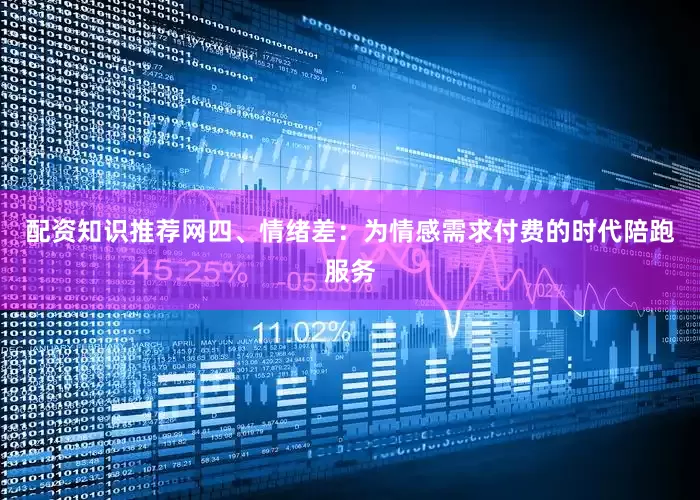 配资知识推荐网四、情绪差：为情感需求付费的时代陪跑服务